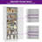 ‌23.6" Extra Tall Arch Storage Cabinet - 4 Door Wooden Pantry, Adjustable Shelves, Freestanding For Dining/Living Room-1206722385