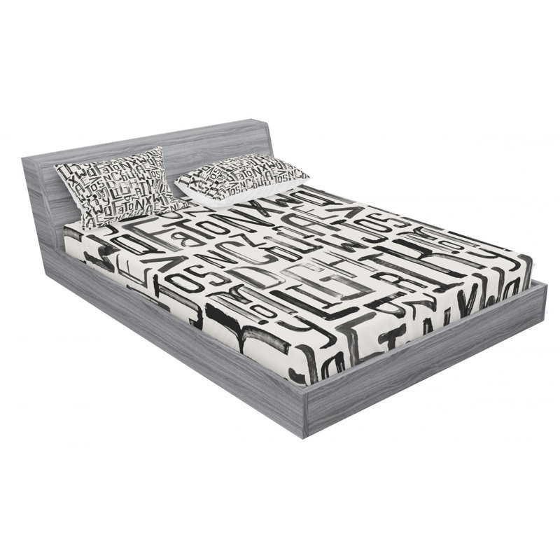 Microfiber Sheet Set, Full Sheet Set with Fitted Sheet