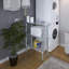 Table en acier inoxydable avec 2 tablettes inférieures KitchQuip Express - H 35 po x l 30 po x P 12 po-60901481