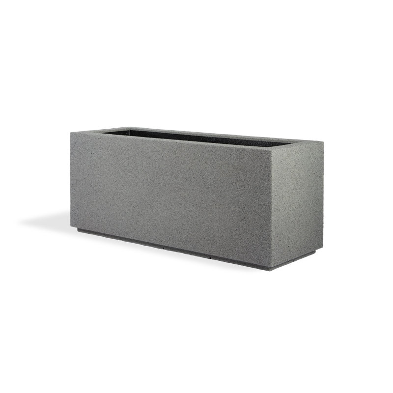 Boîte à fleurs Gita, Granite, H 19 po x l 46 po x P 17 po