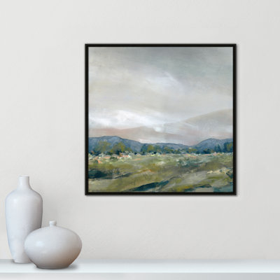 The Spring Coulee - Square Version Print par Carol Robinson