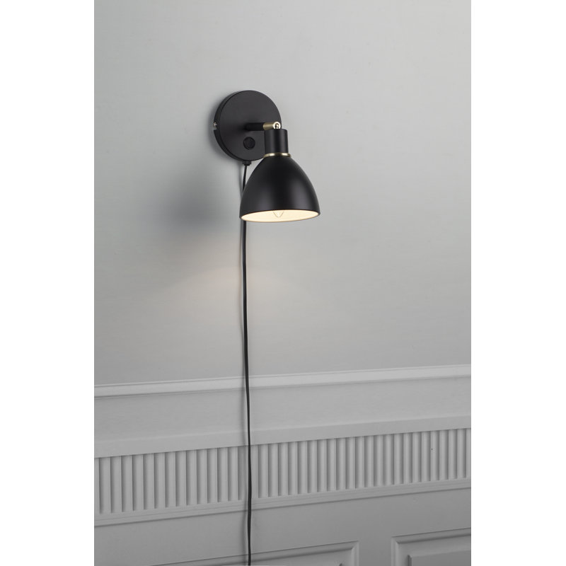 Aubin Wall Sconce, Black
