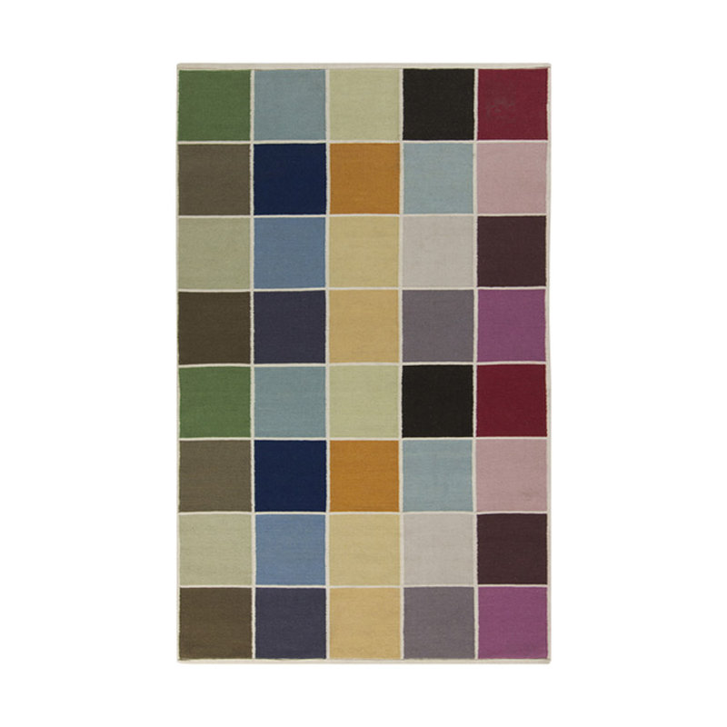 Carl Flatweave Wool Geometric Indoor Rug, Rectangle 2' x 3'