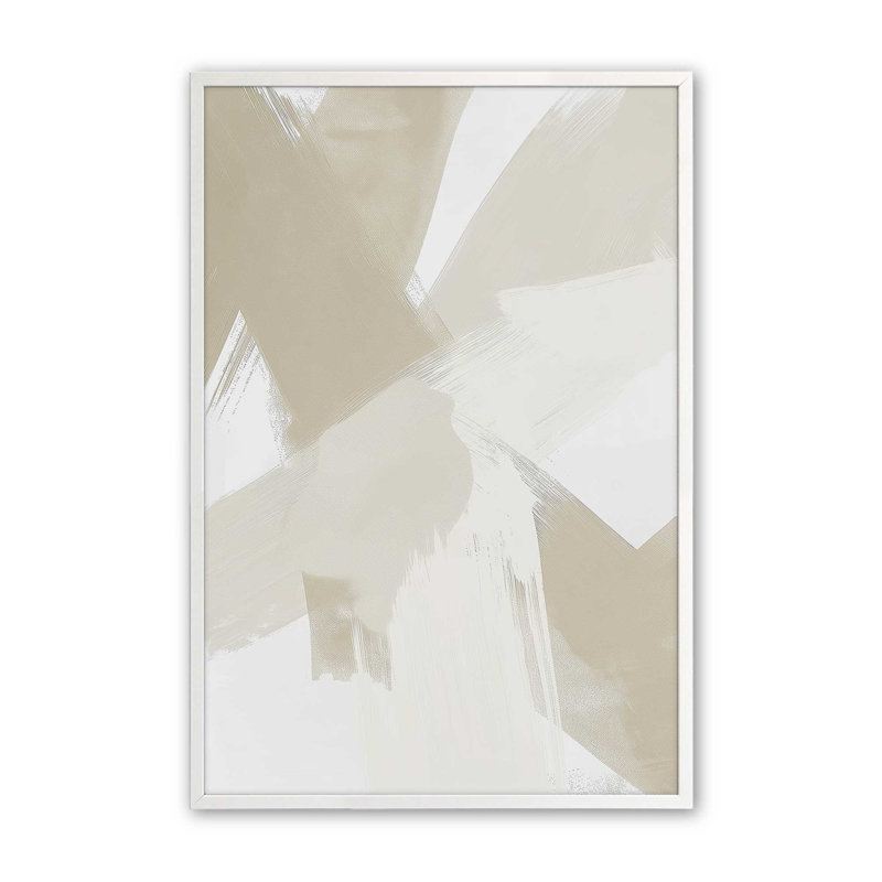 Soft Momentum II, reproduction encadrée, Reproduction encadrée sans passe-partout, H 11 po x l 9 po x P 1,25 po, Blanc opaque