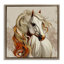 «Elegant Wavy Horse Crinière Floater» par Lazar Studio