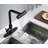Kitchen Faucet With Pull Down Sprayer Waterfall 4 Mode Sprayhead Multi-Functional High Arc-104201140