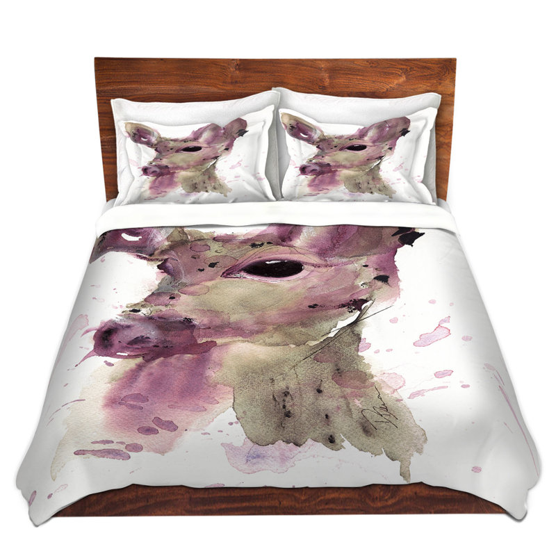 Ensemble de housse de couette doe, 1 housse simple + 1 taie standard