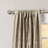 Dannell Textured Dupioni Silk Room Darkening Curtains - Single Panel Drapes-89200801-89200819