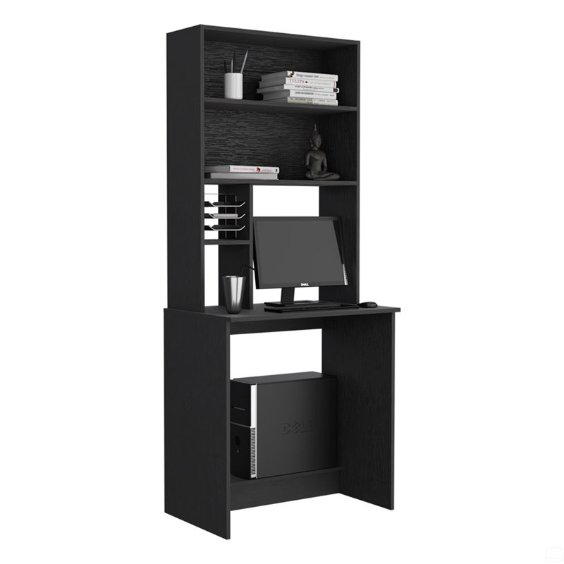 Bureau d'ordinateur Monroe, quatre tablettes