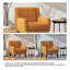 Jaqueze 73.4 Cm Wide Tufted Armchair-853885137