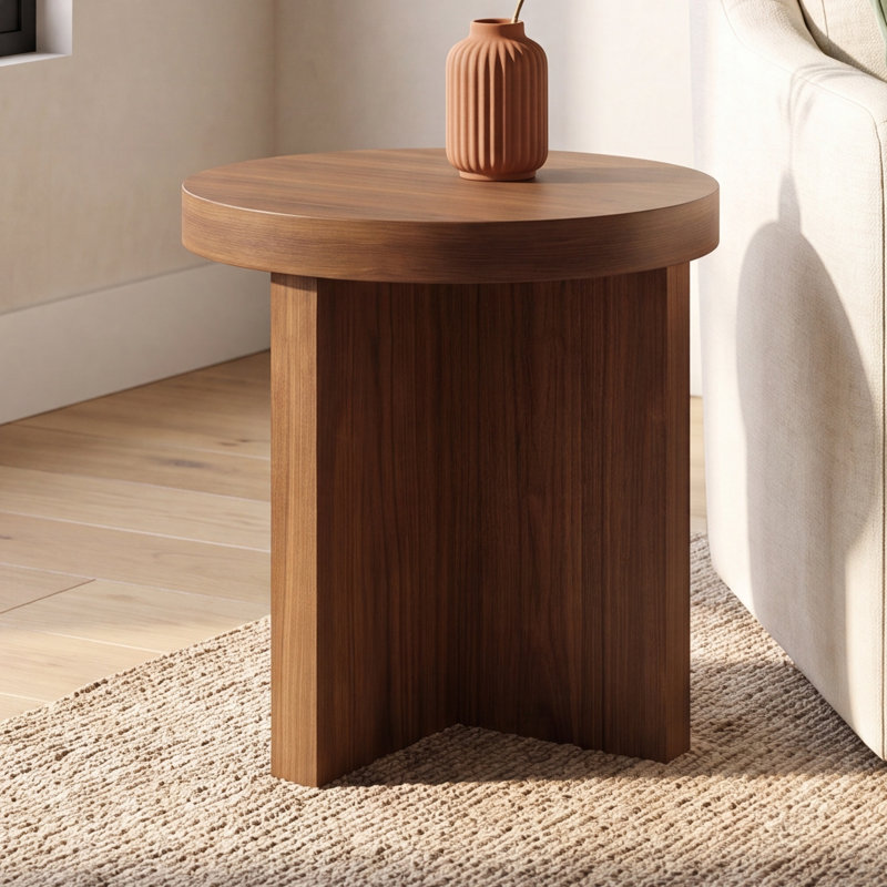 Ceri Solid Wood End Table