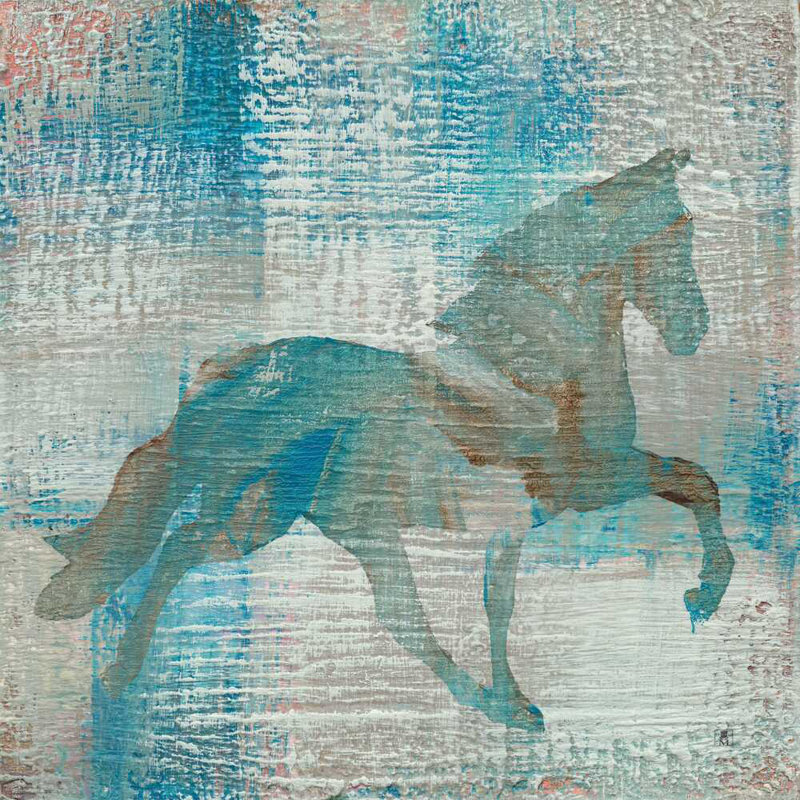 " Cheval II ", 20" H x 20" W x  1.25" D