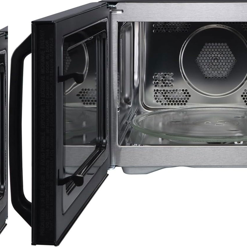Magic Chef 1 Cubic Feet 1000 Watt Convection Countertop Microwave Microwave with Air Frying Capability