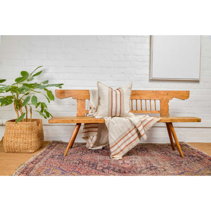Beck Linen Square Pillow Cover & Insert