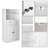 White Bathrrom Cabinet