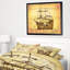 Bateau brun ancien en mouvement - impression-26695276-34273189