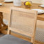 Ensemble de 2 chaises d'appoint Farmhouse Rattan