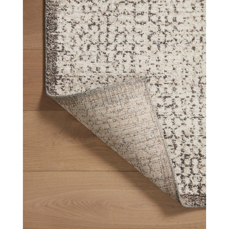 Tapis ivoire / pierre Loloi Darby, Rectangle 11 pi 6 po x 15 pi