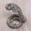 Rattlesnake Polymer Clay Sculpture (4.5 Inch)