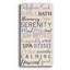 «Bath Expressions», reproduction d'art textuel sur toile tendue-1779351929