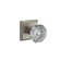 Crystal Single Dummy Door Knob with Traditional Square Rose