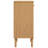 Alph 15.7'' W Solid Wood Nightstand-206514912