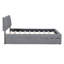 Lit plateforme tapissier avec lit gigogne double Teddy-1737459526-1737459520