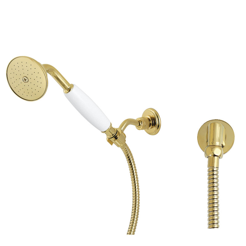 Kingston Brass Victorian Hand Shower Kit, Polished Brass