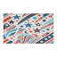Tapis tressé Patriotic Stripe Parade-106464000