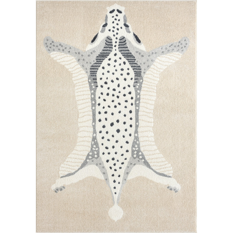 Animal Print Indoor Rug, Rectangle 6' x 9'
