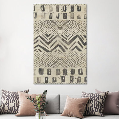 Pattern Bazaar II by June Erica Vess - Wrapped Canvas Painting