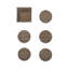 Reed Coasters with Caddy-541252553