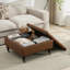 Repose-pieds rembourré Daania-213012682