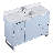 Gerwyn 48'' Single Bathroom Vanity with Stone Top-81491286-81491114