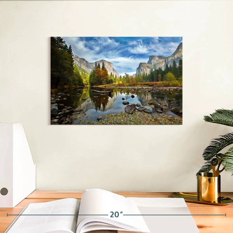 Alvord Calm Merced River, H 8 po x l 12 po