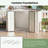 Outdoor Shed with Hinge Door and foundation