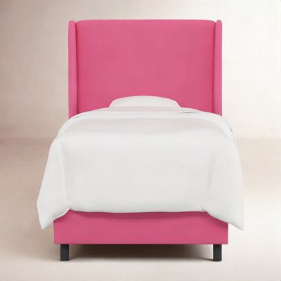 Tilly Upholstered Wingback Bed