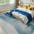Blue Watercolor Abstract Painting Oil Canvas Ocean Ink Art Machine Washable Indoor Area Rug-129431466