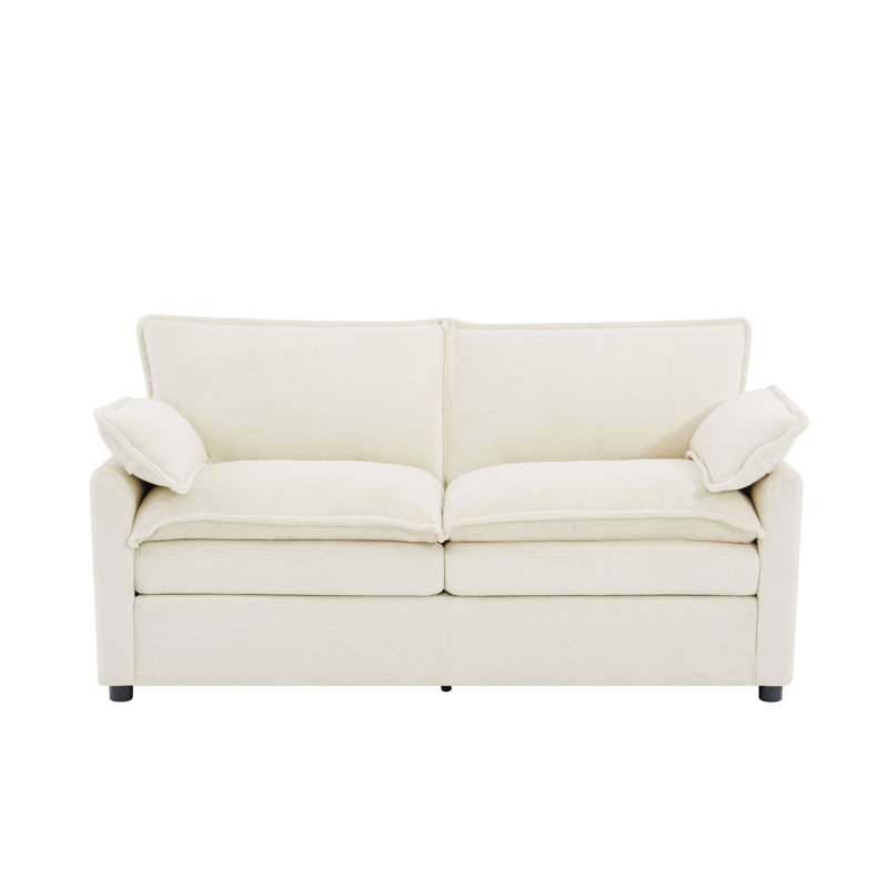 67 po. Canapé-lit 67 po. Comfy Cloud, Beige