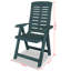 Chaise de salle à manger pliante Bowie-1338620256