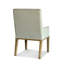 Chaise avec accoudoirs crème