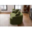 Canapé à compression, canapé courbé de style moderne pour petits espaces et appartements, chenille 30D sans assemblage, 3 coussins décoratifs-330861374