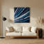 Art mural en métal Sci Fi Comet