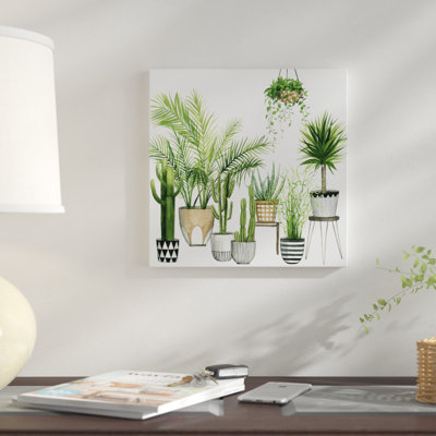 « plante refuge ii », reproduction d’impression sur toile