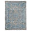 TAPIS BEIGE EN POLYESTER - Rectangle | Gris bleu | Conception orientale, tapis à faible épaisseur faits à la machine pour le salon, la chambre à coucher-1090757039