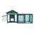 Janda 16.075 Square Feet Walk In Chicken Coop with Chicken Run For Up To 4 Chickens-718498013