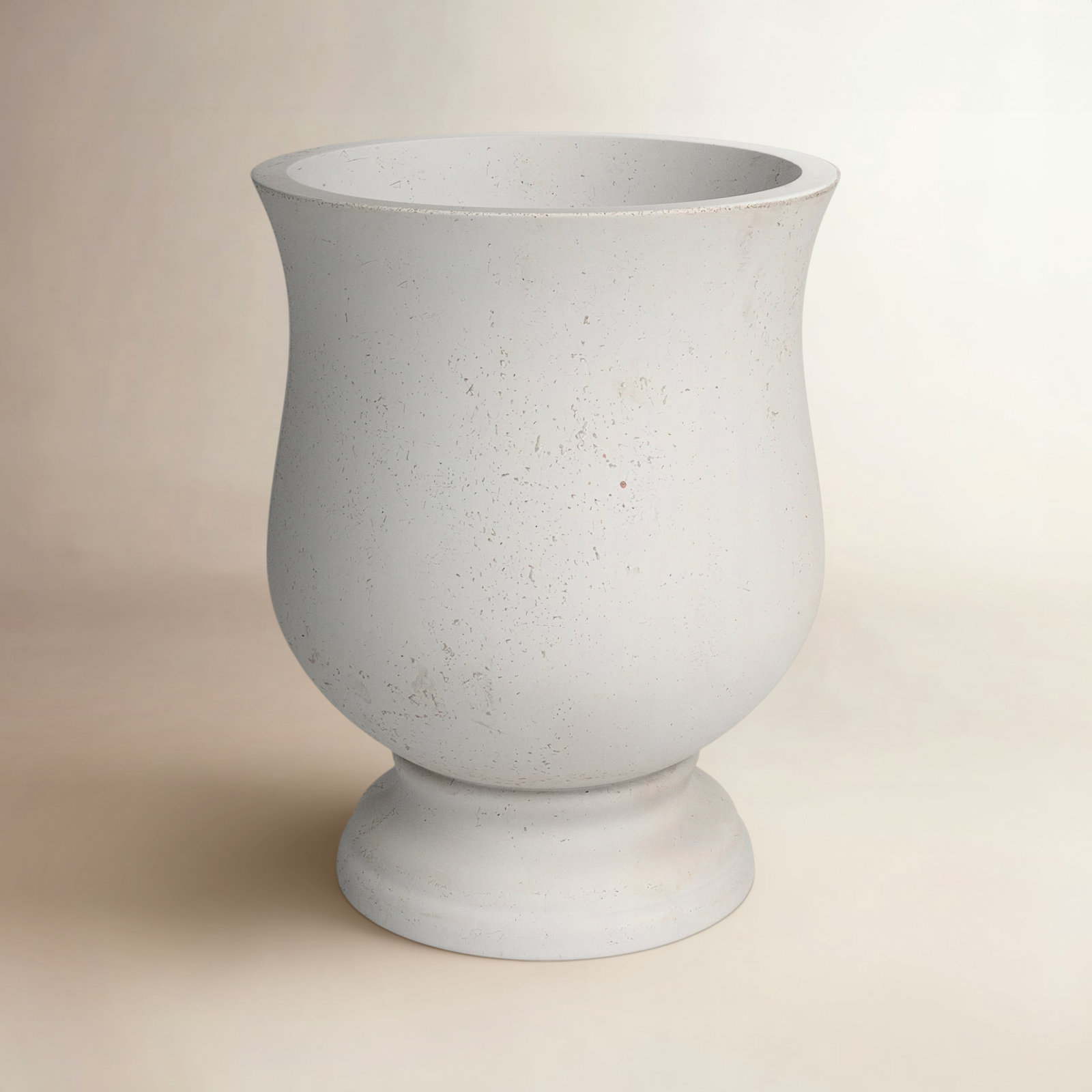 Handmade Urn Planter, 14.75" H x 12.5" W x 12.5" D