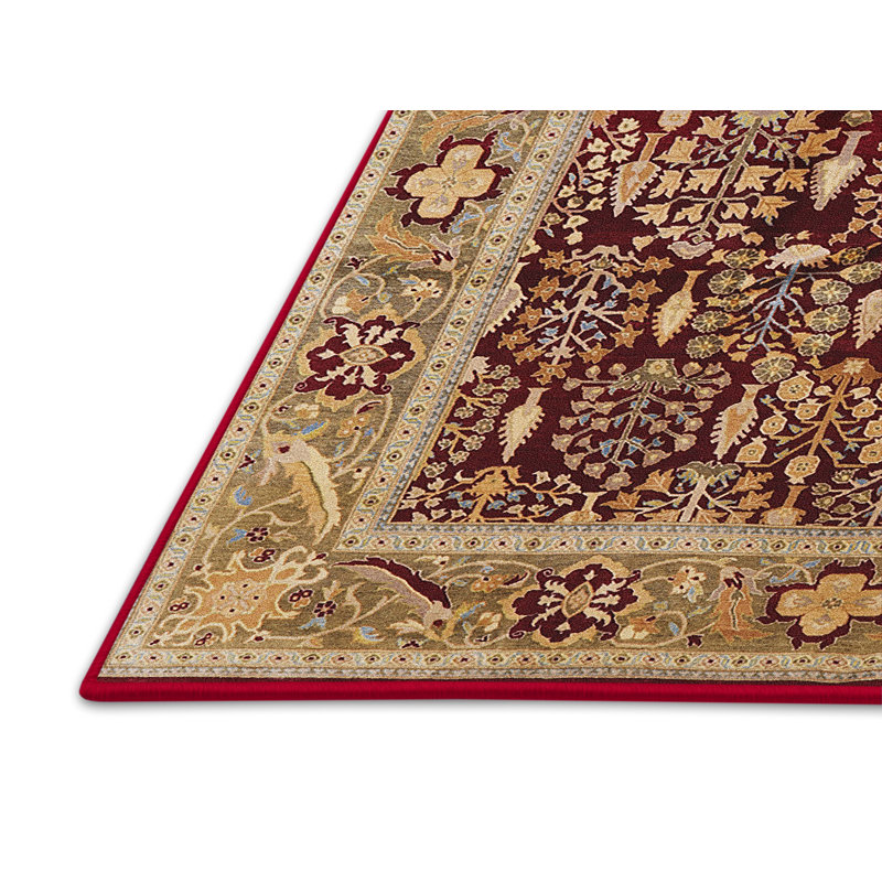 Tapis oriental rouge Ladera, Rectangle 7 pi x 10 pi