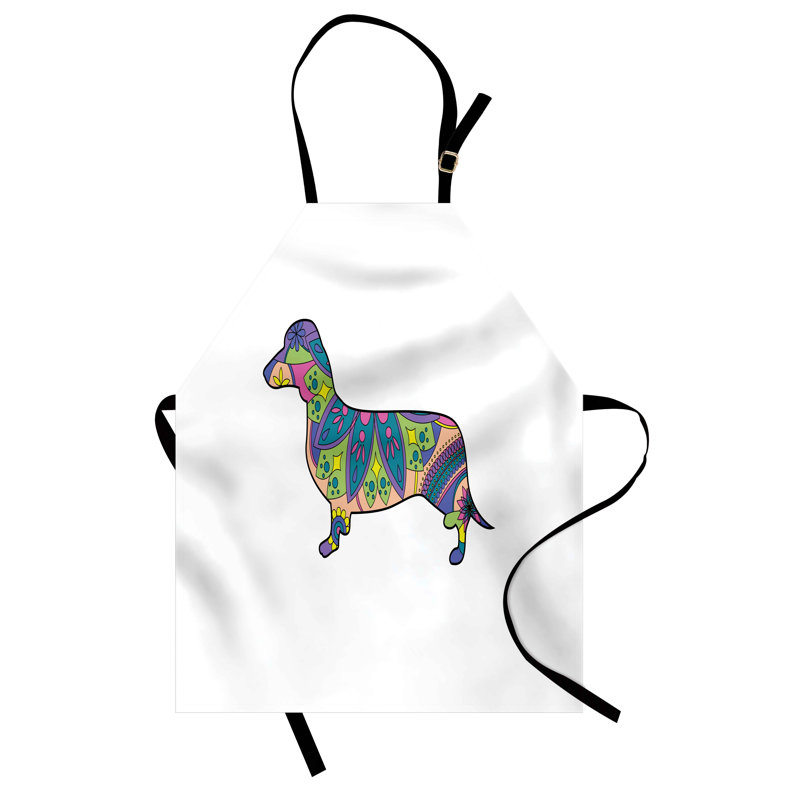 No Pattern Bib Apron
