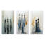 Minimalisme sorcières - ensemble de 3 reproductions d'art mural en métal-1750147914